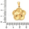 304 Stainless Steel Pendants STAS-Q349-01B-G-3