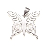 Tarnish Resistant 304 Stainless Steel Pendants STAS-I135-32P-1