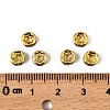 Brass Rhinestone Spacer Beads RB-A014-Z6mm-17G-3