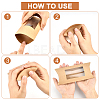30Pcs 2 Colors Kraft Paper Pillow Candy Box CON-PH0002-49-4