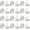 40Pcs Brass Stud Earrings Findings KK-SC0006-87P-1