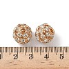 Brass Rhinestone Beads KK-A267-01KCG-2