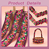 Ethnic Style Polyester Ribbons OCOR-WH0079-65A-4