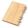 Wooden Wedding Guestbooks Notepad AJEW-H114-02-2