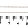 925 Sterling Silver Curb Chains STER-P064-06S-3