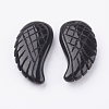 Natural Black Agate Pendants G-E435-F-07-2
