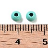 Spray Painted 202 Stainless Steel Beads STAS-G340-01E-3
