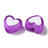 Heart Acrylic Beads TACR-S117-04A-2