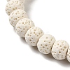 Natural Lava Rock Dyed Beads Strands G-Z036-B01-04-3