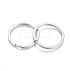 Tarnish Resistant 304 Stainless Steel Split Key Rings STAS-I123-23C-1