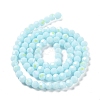 Opaque Glass Beads Strands EGLA-A035-P6mm-L10-2