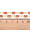 Brass Rectangle Link Chains CHC-N023-03B-G-3