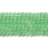 Imitate Austrian Crystal Frosted Glass Beads Strands EGLA-A039-T6mm-MD24-1