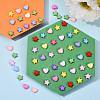 1500Pcs 15 Style Opaque Acrylic Beads SACR-SZ0001-13-7