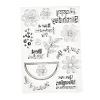 Silicone Clear Stamps X-DIY-A013-19-2