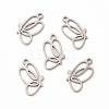Non-Tarnish 201 Stainless Steel Pendants STAS-E188-09P-2