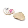 Rack Plating Alloy Enamel Pendants FIND-C050-13G-02-2