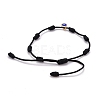 Adjustable Nylon Thread Charm Bracelets BJEW-JB06274-01-3