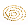 Brass Paperclip Chains CHC-L044-01A-G-3