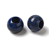 Natural Lapis Lazuli European Beads G-N342-03L-2
