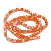 Crackle Glass Beads Strands GLAA-U001-6mm-10-3