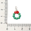 Christmas Themes Alloy Enamel Charms FIND-I063-01H-3
