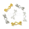 6Pcs 3 Colors Zinc Alloy S-Hook Clasps FIND-CJ0005-10-8