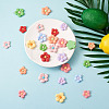 32Pcs 8 Colors 2 Sizes Resin Pendants RESI-TA0001-38-12