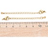 304 Stainless Steel Curb Chain Extender X-STAS-G383-06G-3