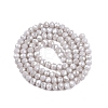 Electroplate Glass Beads Strands EGLA-A044-P4mm-A19-3