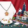 16 Strands 16 Style Christmas Theme Transparent Electroplate Glass Beads Strands EGLA-TA0001-25-7