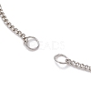 Brass Slider Bracelet Makings AJEW-JB01253-02-2