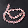 Handmade Millefiori Glass Bead Strands LAMP-J035-10mm-54-3
