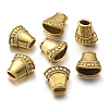 Tibetan Style Bead Cones TIBEB-A124175-AG-LF-1