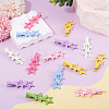 20Pcs Iron Alligator Hair Clips PHAR-TADJ0001-07-5