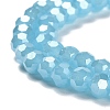Electroplate Glass Beads Strands EGLA-A035-J6mm-A04-3