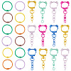 15Pcs Alloy Swivel Clasps FIND-TA0010-55-1