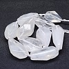 Natural Quartz Crystal Beads Strands G-F531-K05-2