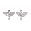 Non-Tarnish 304 Stainless Steel Pendants STAS-B031-36P-1