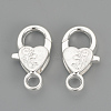Alloy Lobster Claw Clasps X-PALLOY-R070-11S-1