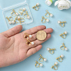 16Pcs Iron Clip-on Earring Findings IFIN-SC0001-93A-4
