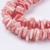 Natural Sea Shell Beads Strands BSHE-K012-08D-3