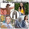 Detachable Polyester Bridal Lace Shawls AJEW-WH0696-305B-5