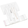  Rectangle Necklace Display Sets Cardboard Paper Cards NDIS-NB0001-03-7