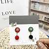 Christmas Themed Paper Jewelry Display Cards CDIS-A003-02-5