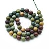 Natural Quartz Beads Strands G-N355-8mm-28-2