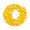 Electroplate Glass Beads Strands EGLA-A044-T4mm-A05-3