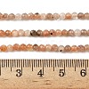 Natural Peach Moonstone Beads Strands G-J400-E16-02-3MM-A-3