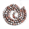 Baking Paint Glass Beads X1-DGLA-N003-10mm-B05-3