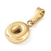 316L Surgical Stainless Steel Charms LS-STAS-G315-01G-O-2